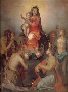 Andrea del Sarto The Virgin and Child with Saints oil painting